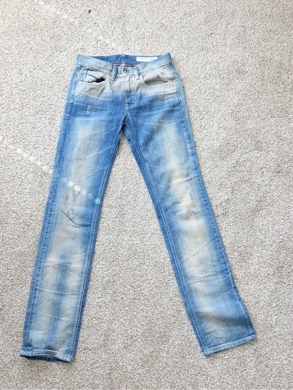 Diesel Light Blue women’s  Denim Jeans - Casual Straight Fit
